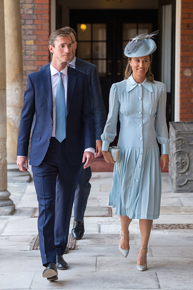 Pippa Middleton, James Matthews, Prince Louis Christening Pippa Middleton, James Matthews, Prince Louis Christening